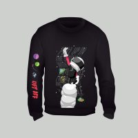 Def3 & Late Night Radio - "Lift Off" Crewneck Sweatshirt (Front & Back Image)