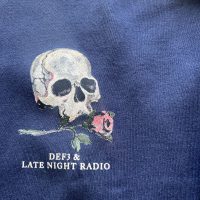 “90’s Drop – XL – Blue ” Def3 & Late Night Radio – “W&F Crewneck Sweatshirt (Front & Back Image) - Image 4