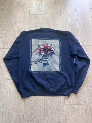 “90’s Drop – XL – Blue ” Def3 & Late Night Radio – “W&F Crewneck Sweatshirt (Front & Back Image) - Image 5