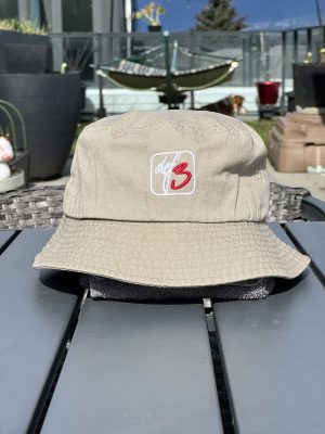 Def3 Embroidered Logo Bucket Hat - Adult Size - Olive / Beige / Grey / B&W Tie Dye - Image 3