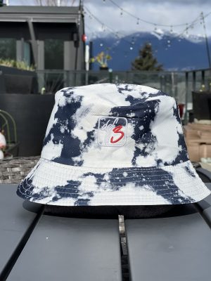 Def3 Embroidered Logo Bucket Hat - Adult Size - Olive / Beige / Grey / B&W Tie Dye - Image 4