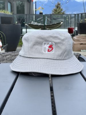 Def3 Embroidered Logo Bucket Hat - Adult Size - Olive / Beige / Grey / B&W Tie Dye - Image 6